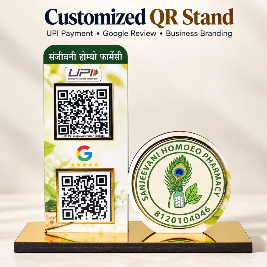 Customized QR Stand
